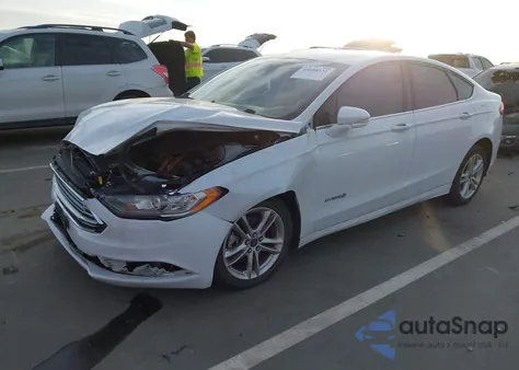 2018 Ford Fusion Hybrid Se из США, поврежденный, VIN 3FA6P0LU1JR117372